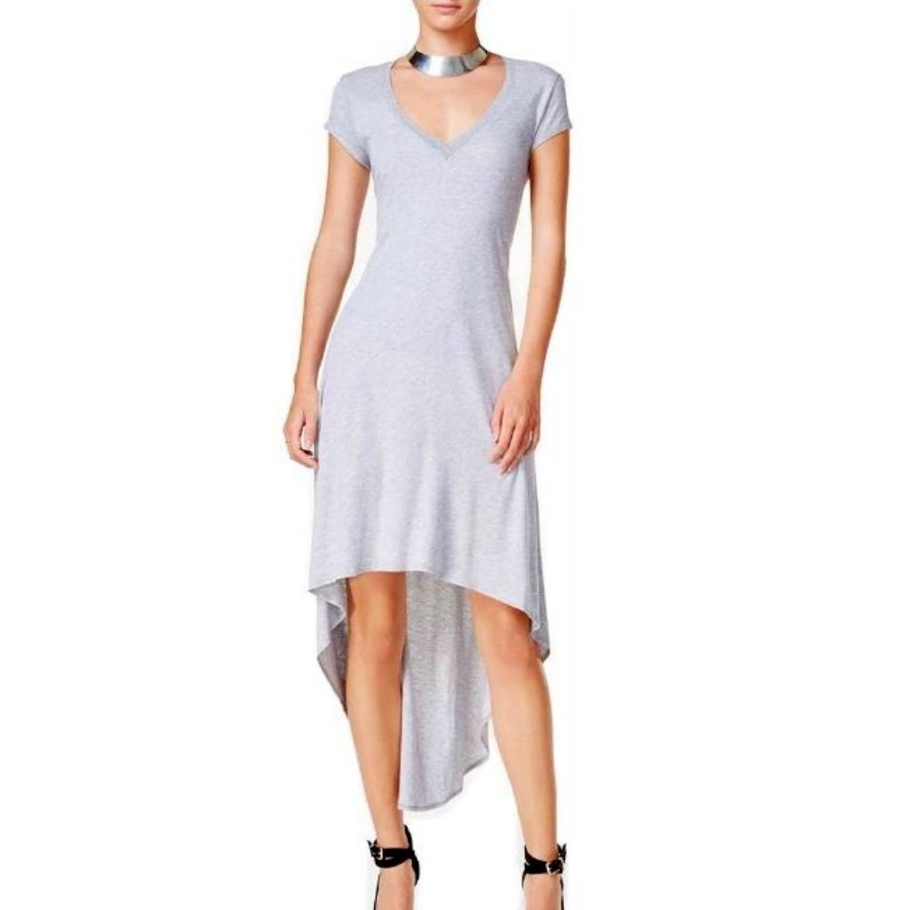 Chelsea Sky Women's High-Low Cutout T-Shirt Dress